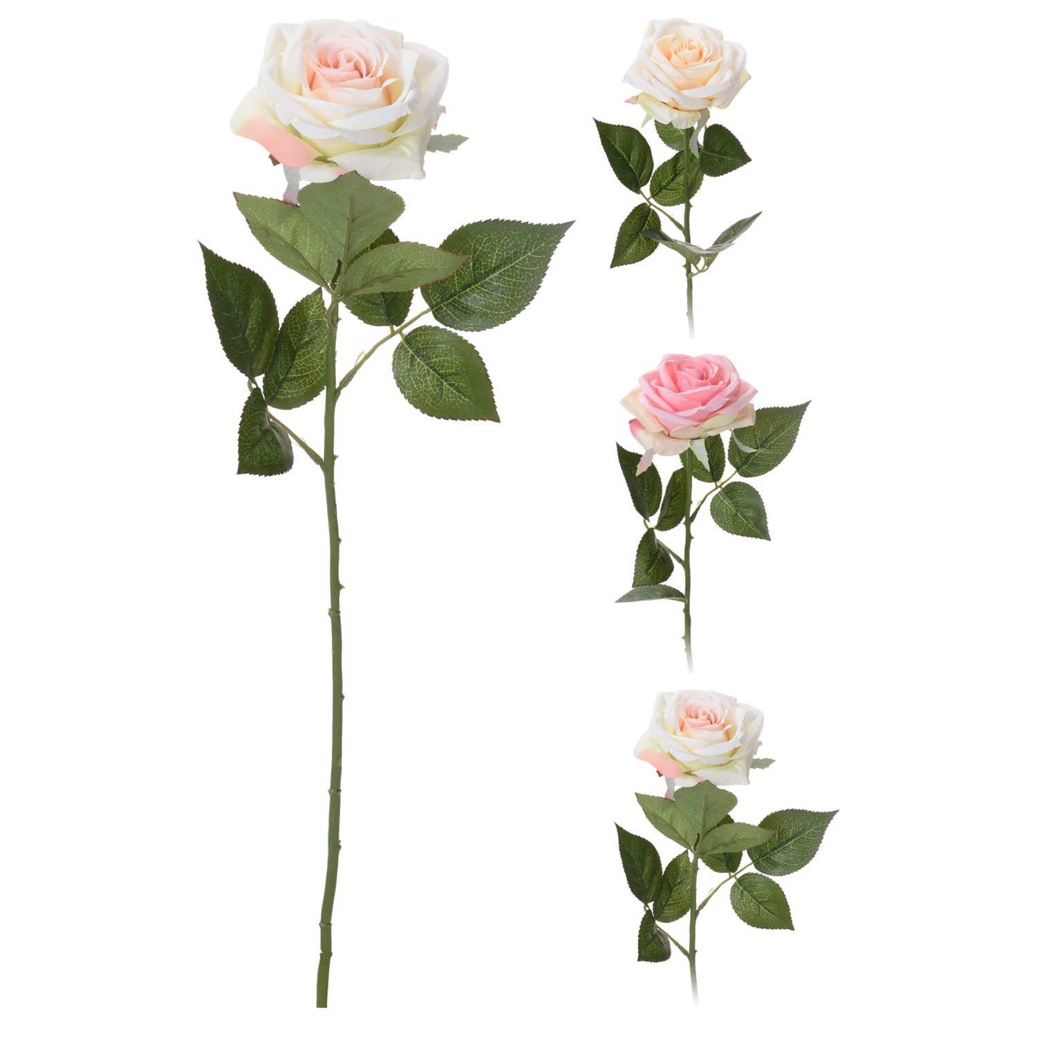 Растение искусственное Розы KoopmanINT h60см в ассортименте