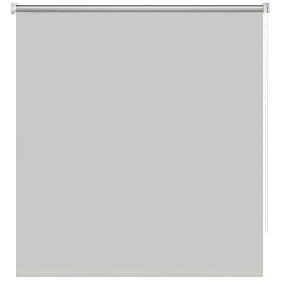 Штора рулонная Decofest Блэкаут Плайн 60x160см морозный серый