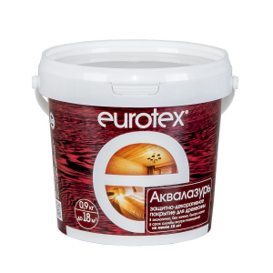 Аквалазурь EUROTEX, сосна (0,9л)