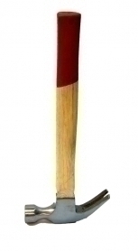 Молоток столярный РЕМОКОЛОР, деревянная ручка, 450г