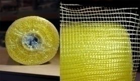 Сетка стеклотканевая  фасадная 5х4мм Крепикс  (рулон 50м) 160гр/кв.м.армир