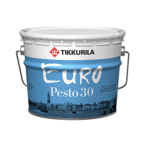 Эмаль алкидная TIKKURILA PESTO 30-С универсальная полуматовая (2,7л)