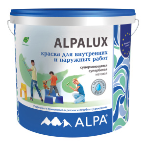 Краска ALPA АльпаЛюкс DIY, база С (9,06л)