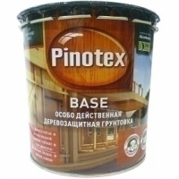 Грунтовка деревозащитная PINOTEX Base база (2,7л)