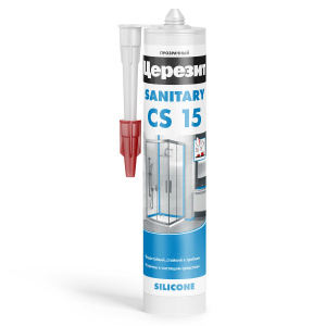 Герметик Ceresit CS-15 санитарный прозрачный (280мл)