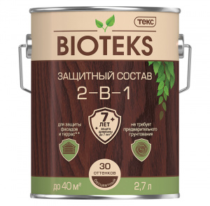 Состав 2-в-1 BIOTEKS орех (2,7л)