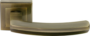Ручка дверная RUCETTI RAP 11-S AB, античная бронза