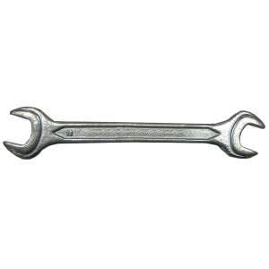 Ключ гаечный рожковый BIBER, кованый, оцинкованный, 6*7мм