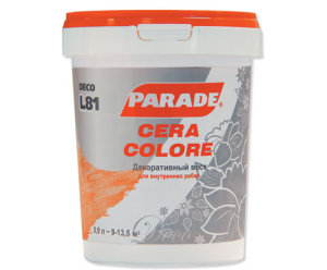 Декоративный воск PARADE DECO Cera Colore L81 Бесцветный (0,9л)