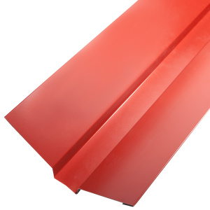 Планка ендовы верхняя (96х96х2000) RAL 3011 коричнево-красная