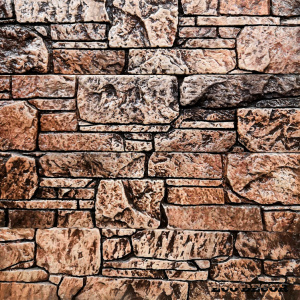 Камень декоративный Сланец Аппалачи, Кофе (0,5кв.м)гипс