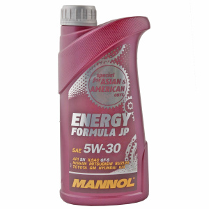 Масло моторное MANNOL Energy Formula JP, SN 5W/30, синтетическое, 1л