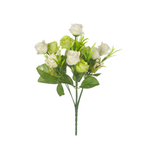 Букет декоративный Engard 'Розы' белый 27см