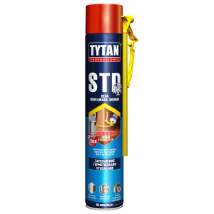 Пена монтажная бытовая TYTAN Professional STD ЭРГО всесезонная (750мл)