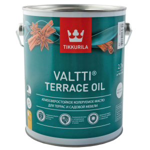 Масло для террас TIKKURILA VALTTI TERRACE OIL EC (2,7л)