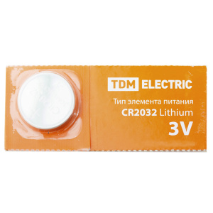 Батарейка TDM CR2032 Lithium 3V BP-5