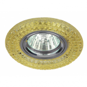 Светильник точечный ЭРА DKLD3 YL/WH MR16 подсветка LED желтый