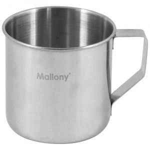 Кружка Mallony Fonte 350мл сталь