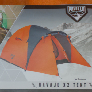 Палатка 2-х местная 70+200х165х115см Pavillo