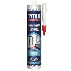 Герметик Силиконовый TYTAN Professional Санитарный бесцветный (280мл)