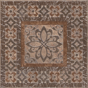 Декор напольный KERAMA MARAZZI Бромли 19,6х19,6 (STGA259SG1502) коричневый