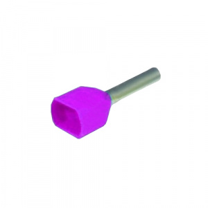 Наконечник штыревой TDM НШвИ 2,5х10 фиолетовый (100 шт)