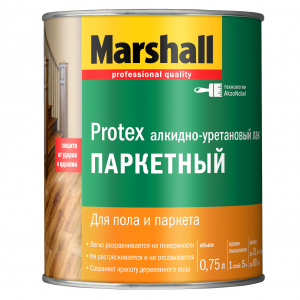 Лак паркетный Marshall Protex полуматовый (0,75л)