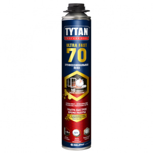 Пена монтажная профессиональная TYTAN Professional Ultra Fast 70 (870мл)