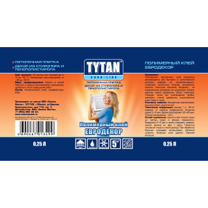 Клей полимерный TYTAN Euro-line Евродекор (0,25л)