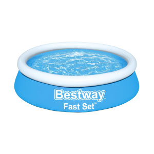 Бассейн с надувным бортом Bestway Fast Set, 183x51см, 880 л (57392)