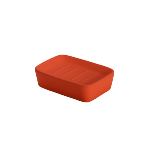 Мыльница АКВАЛИНИЯ Orange (CE0431U-SD), керамика с полимер. покрытием, коралловый
