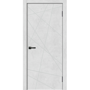 Дверь межкомнатная ПВХ Geometry GEO-1 600 Бетон снежный
