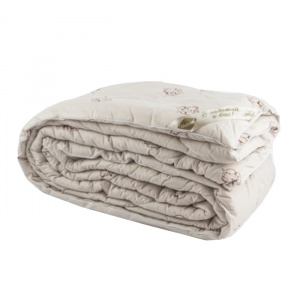 Одеяло Эльф Кашемир 1,5сп (80% шерсть, 20% силиконовое волокно)