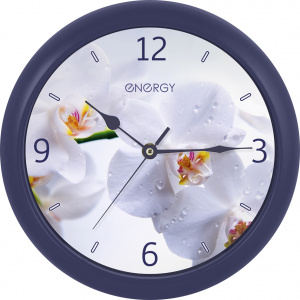Часы настенные Energy орхидея ЕС-110 кварцевые