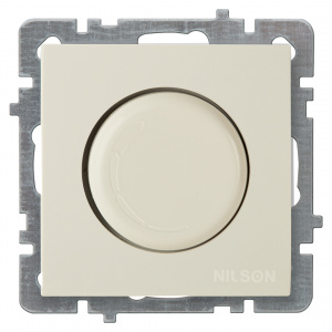 Выключатель Nilson TOURAN-ALEGRA-THOR светорегулятор СУ 1000 Вт, кремовый (241204530