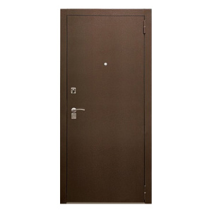 Дверь стальная ХИТ 100 Антик медь/Антик медь 960х2050х103мм, лев.