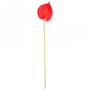 Цветок декоративный Lefard Антуриум 377-271 51см красный