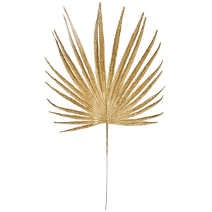 Растение декоративное Lefard Пальмовый Лист 37см золото