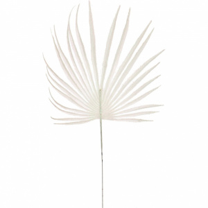 Растение декоративное Lefard Пальмовый Лист 37см белый