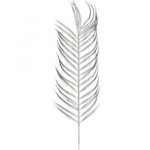 Растение декоративное Lefard Лист 241-2006 58см серебро