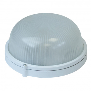 Светильник СВЕТ 1301 НБП 03-60-001 белый круглый, 60W E27, влагозащищенный IP54, t до 130°C