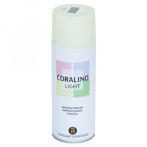 Краска аэрозольная декоративная CORALINO LIGHT (520мл), Кремовый