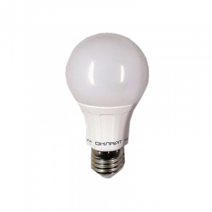 Лампа светодиодная PROMO ОНЛАЙТ LED 10вт E27 белый, матовый шар