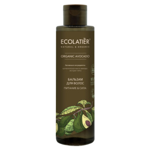 Бальзам для волос ECOLATIER Organic Avocado Питание&Сила 250мл
