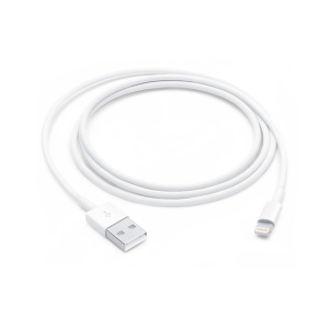 Кабель USB 2.0 для Apple, Lightning, белый, 1м