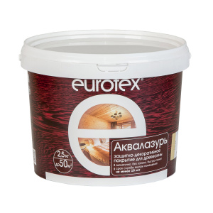 Аквалазурь EUROTEX, палисандр (2,5л)