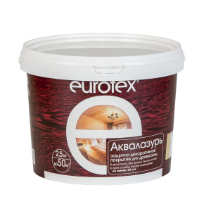 Аквалазурь EUROTEX, ваниль (2,5л)
