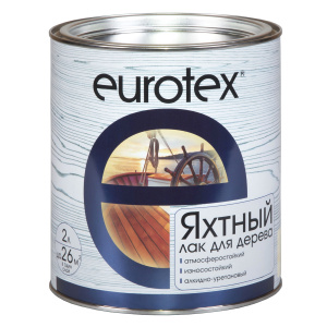 Лак яхтный EUROTEX, глянцевый (2л)