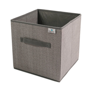 Коробка для хранения РутаУпак 30х30х30см серый