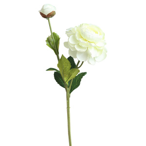 Цветок искусственный Белый Пион 88260 36х9х9см